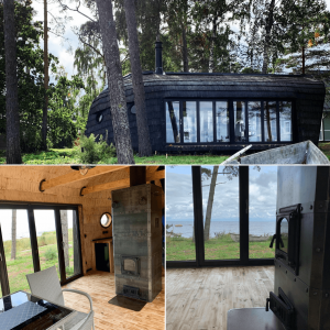 Kaptenimaja kaminahjuks sobib ideaalselt IRON S